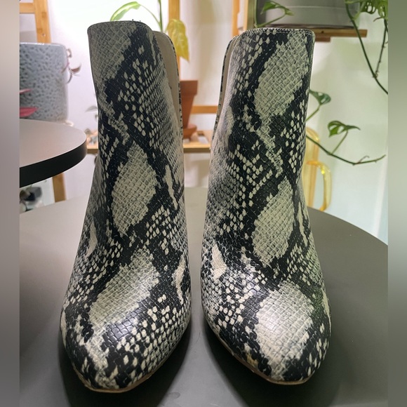 Steve Madden Shoes - Steve Madden Madden Girl Snake Soin Booties